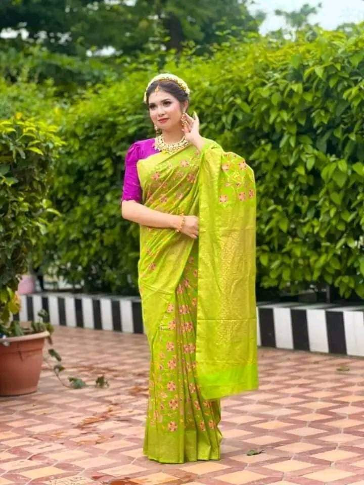 Exclusive half silk Cotton Sharee  0010