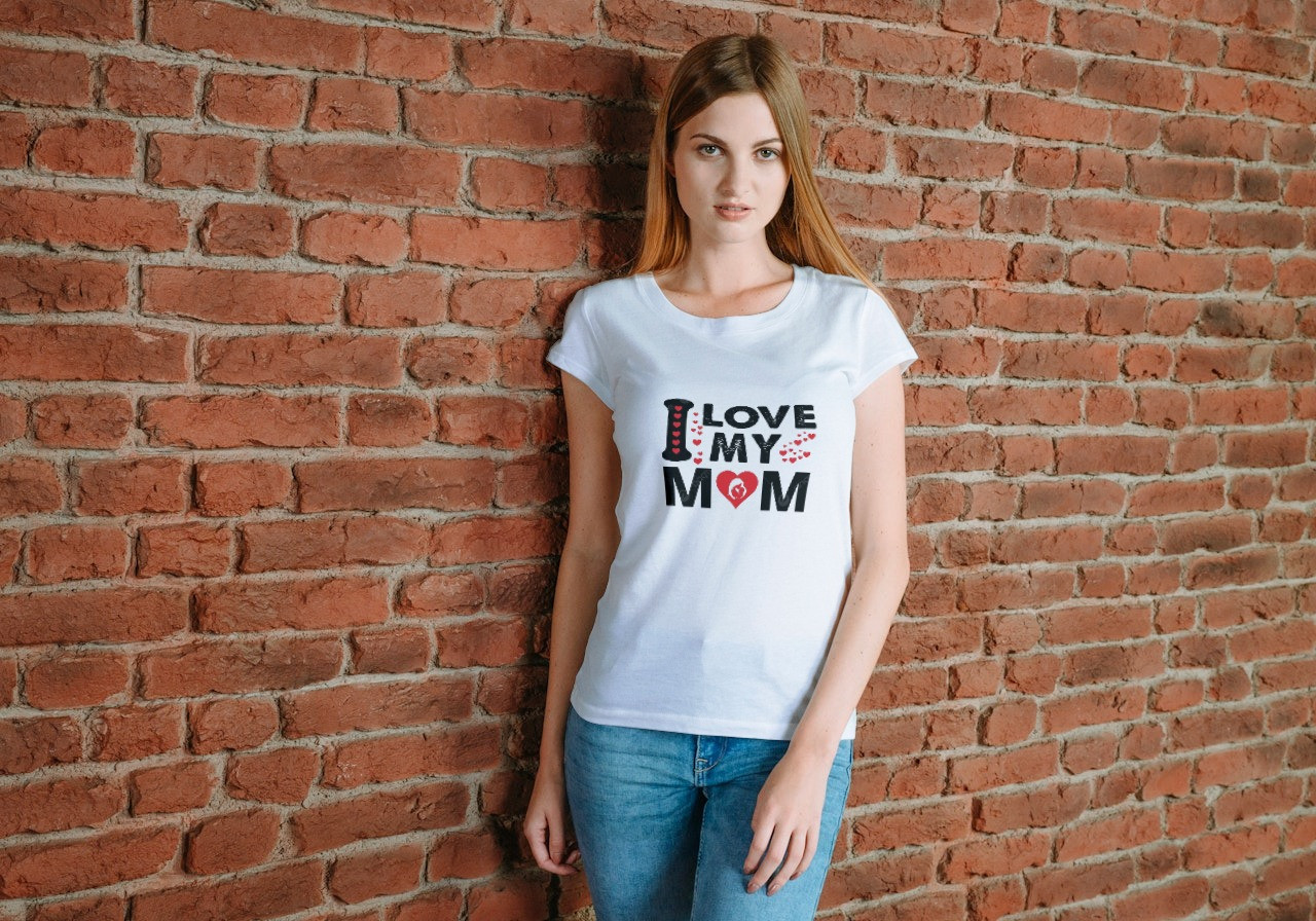 Woman Round Neck T-Shirt Code-00010