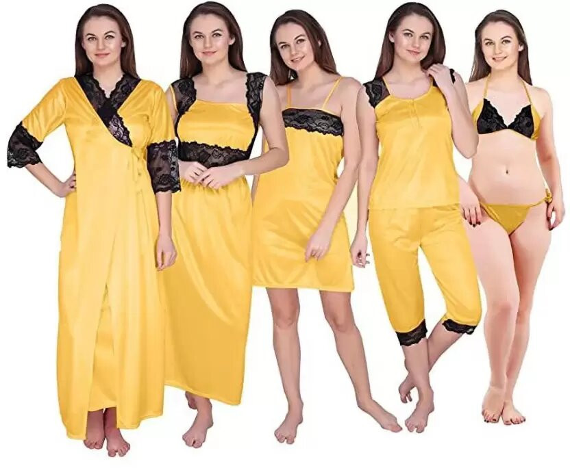 Women Sexy Nighty Full Set