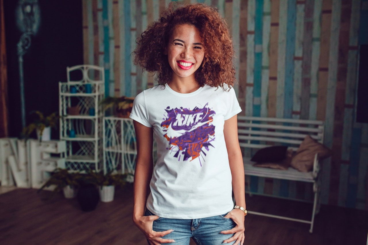 Woman Round Neck T-Shirt
