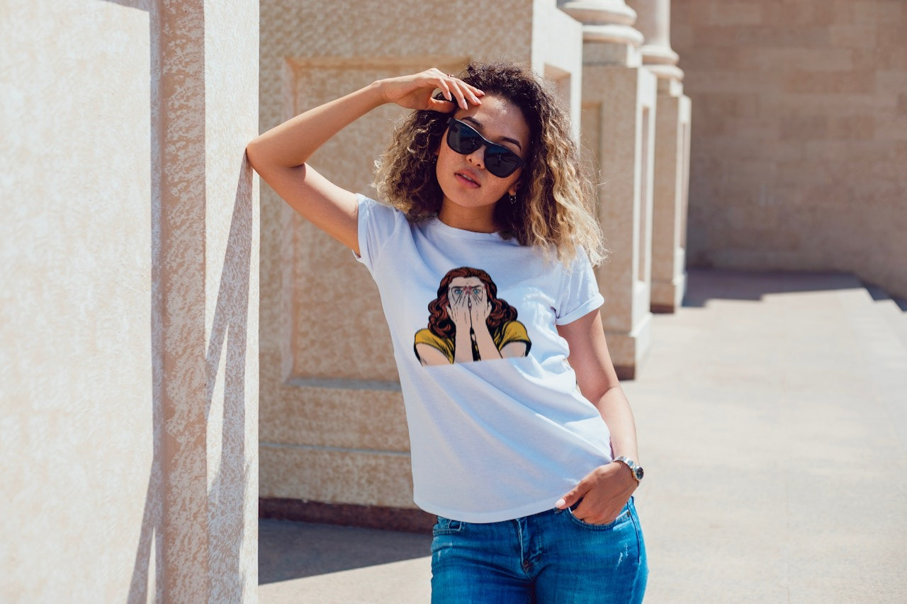 Woman Round Neck T-Shirt