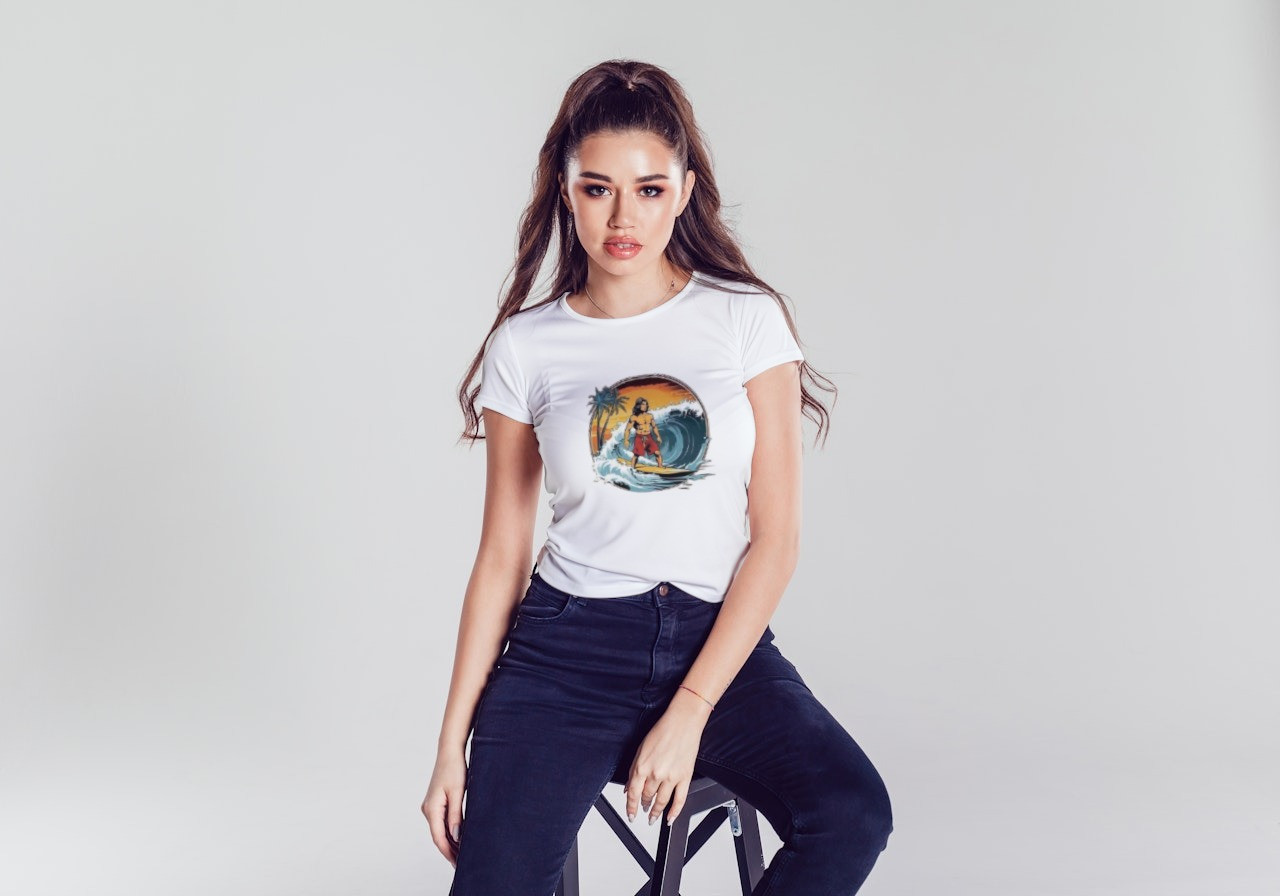Woman Round Neck T-Shirt