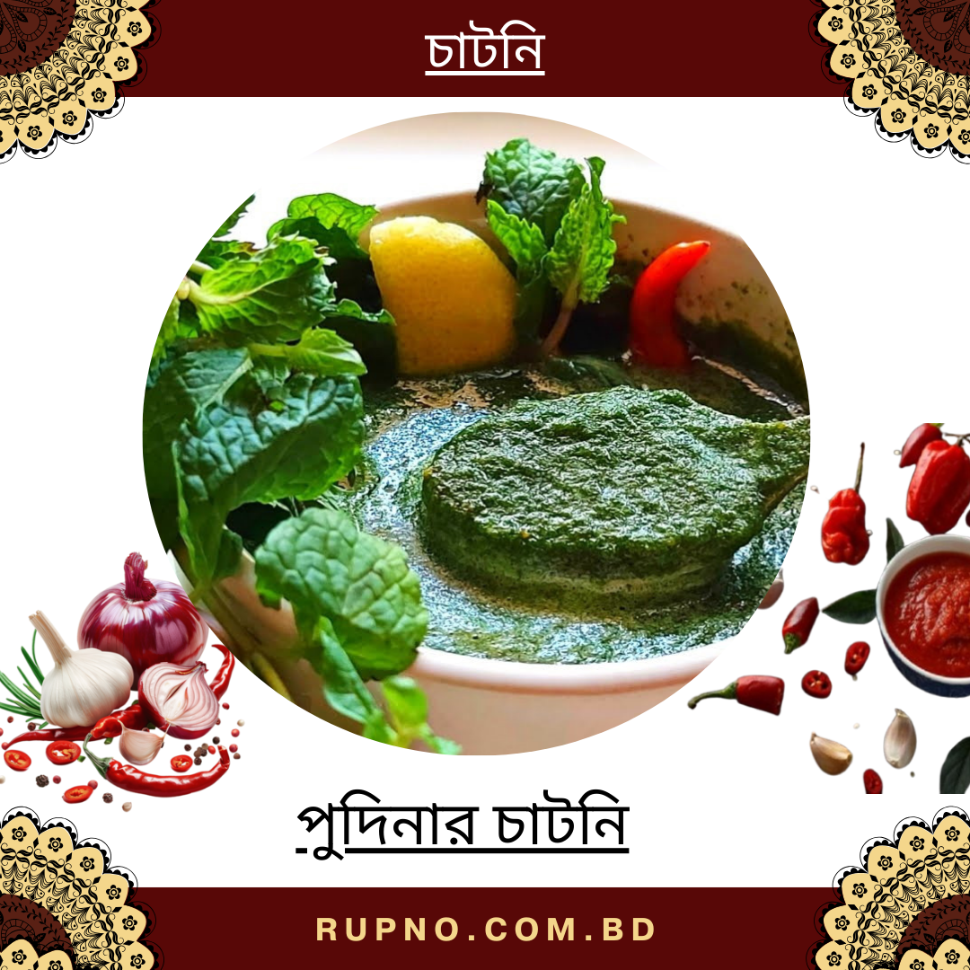 পুদিনার চাটনি/Pudina Chutney